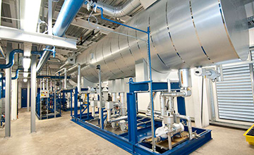 Plant & machinery manufacturing served by Fluidomat couplings